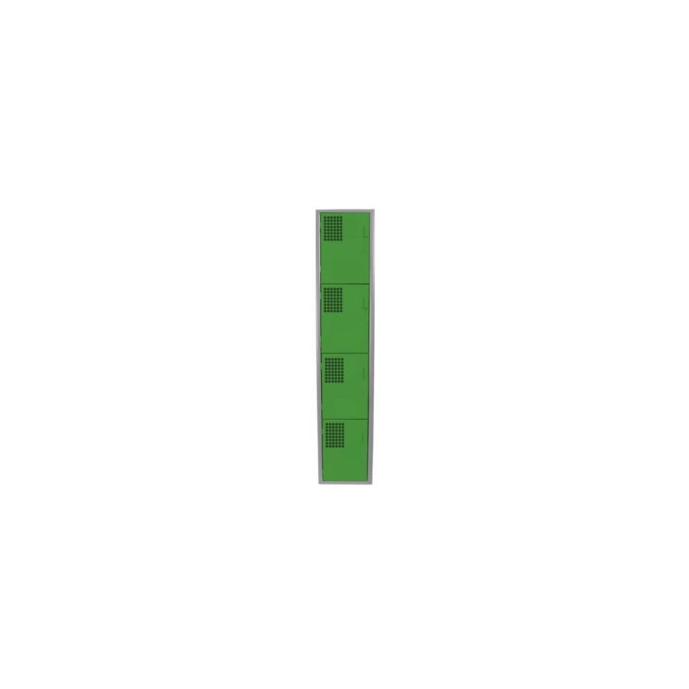 Locker Color Verde- 4 Puertas