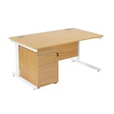 Escritorios de oficina voladizos ergonomicos