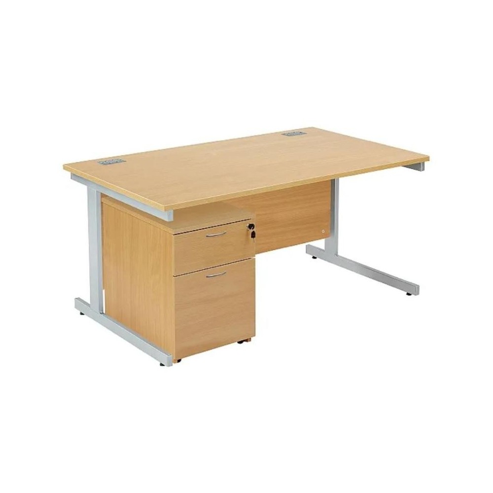 Escritorios de oficina voladizos ergonomicos