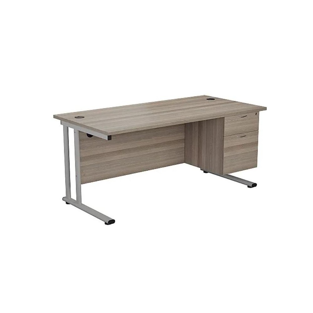 Escritorios de banco modulares espalda con espalda