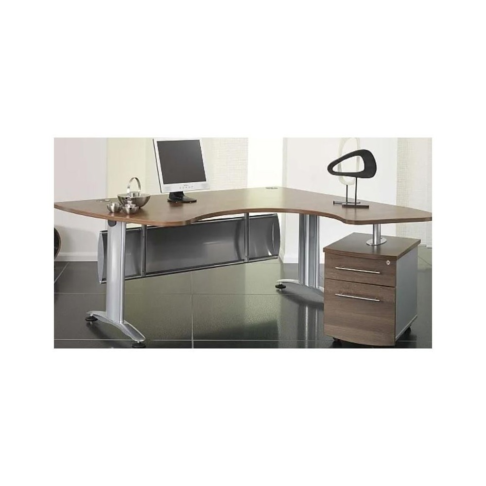 Escritorio de banco rectangular