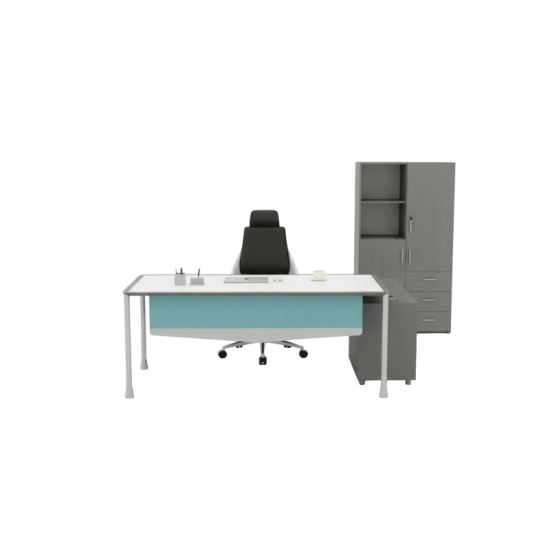 Escritorio de gerente de muebles de oficina