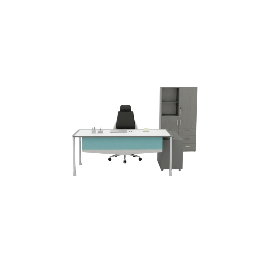 Escritorio de gerente de muebles de oficina
