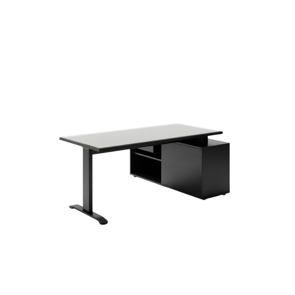 Escritorio de oficina modular de melamina