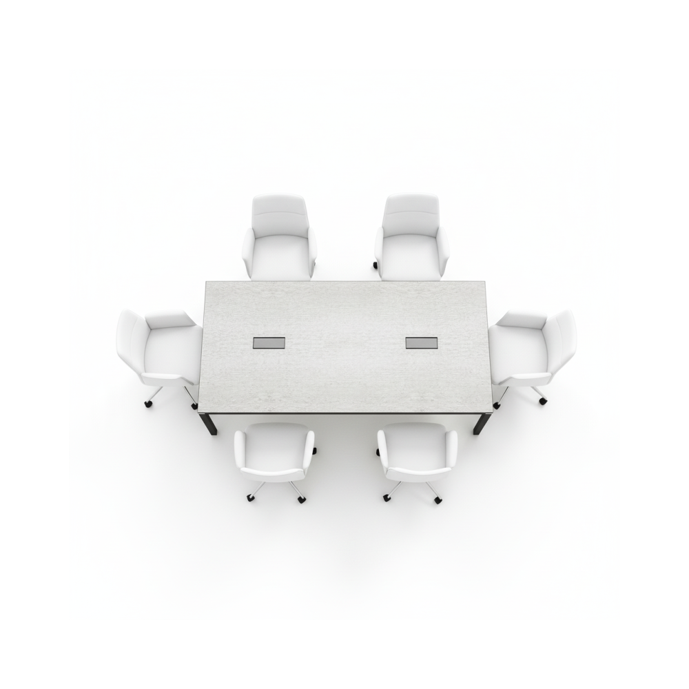 Mesa de oficina moderna para conferencias