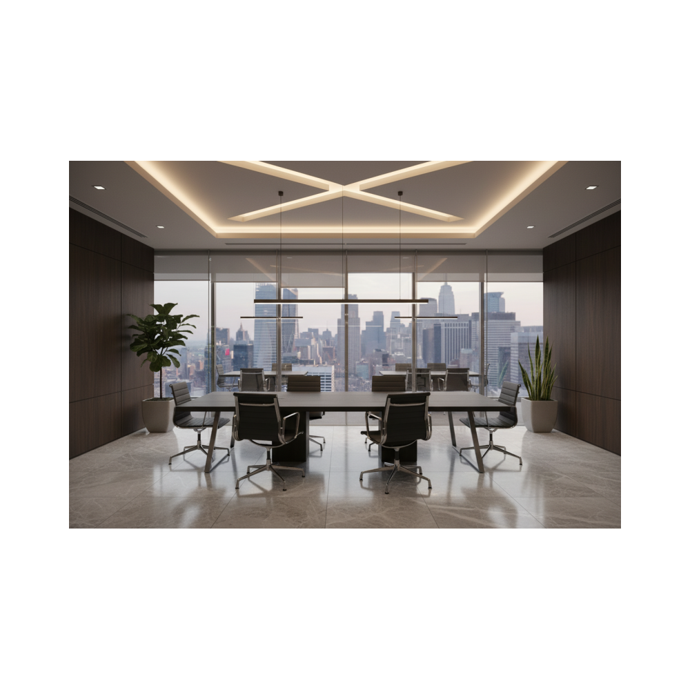 Mesa para sala de Juntas NERO LINEAR