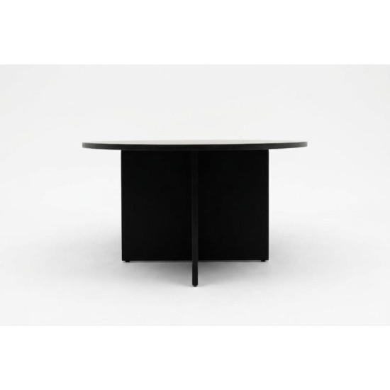 Mesa de Juntas “Élite Oval Black”