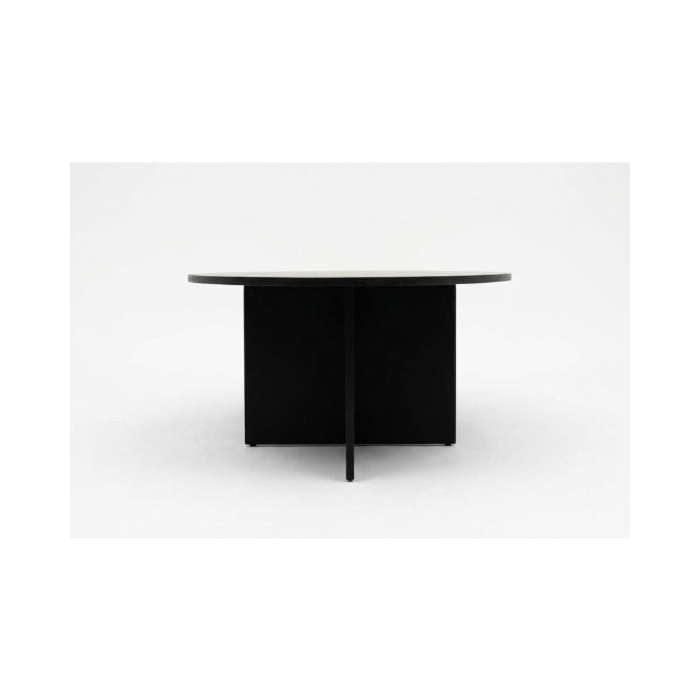 Mesa de Juntas “Élite Oval Black”