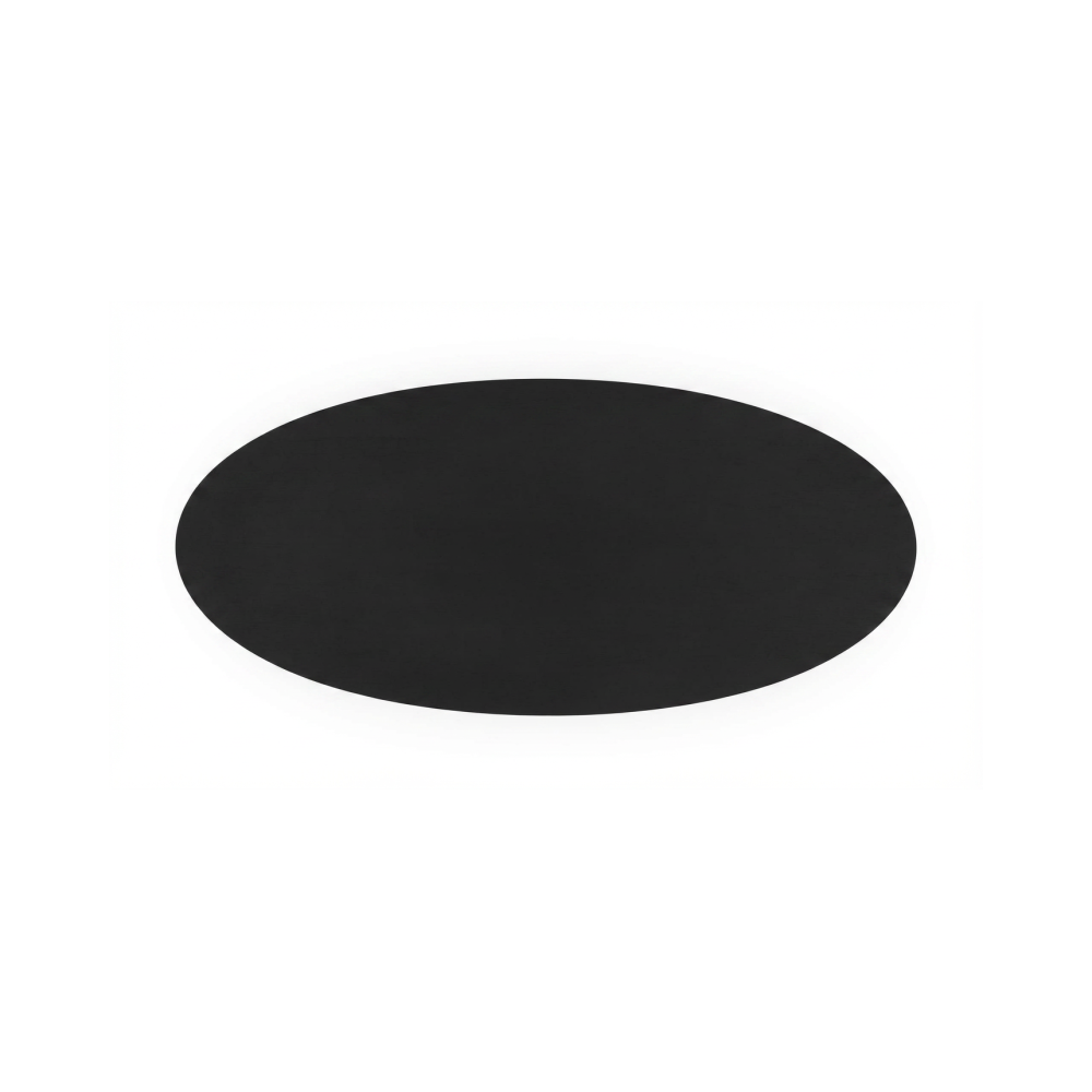 Mesa de Juntas “Élite Oval Black”