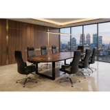 Mesa de Juntas “Ovalia Executive Wood”