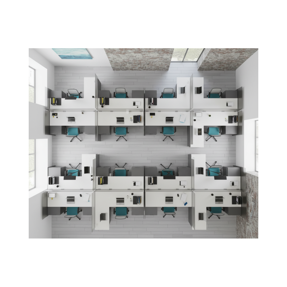 Estación de trabajo de oficina industrial