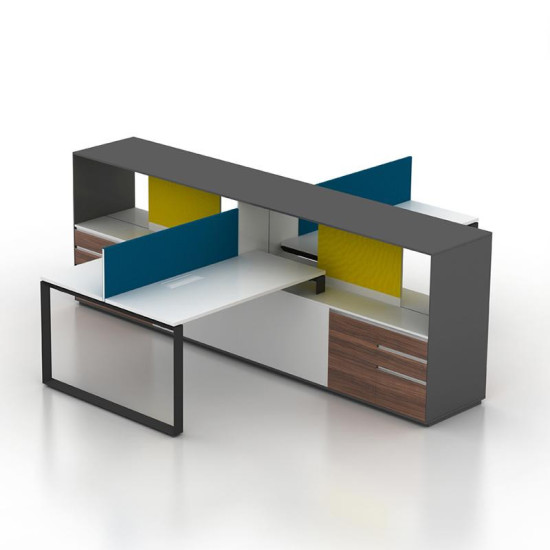 QuadraDesk Estación de trabajo