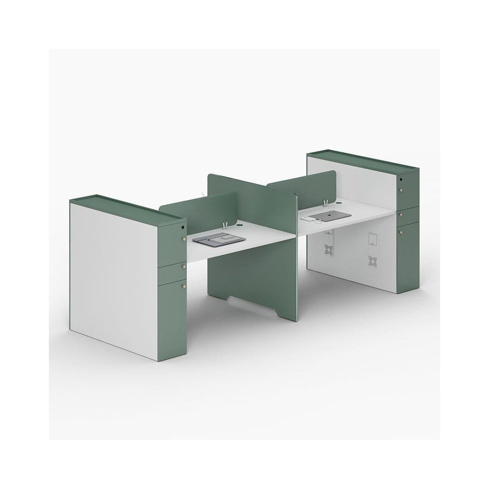 Escritorio de estación de trabajo de muebles modulares