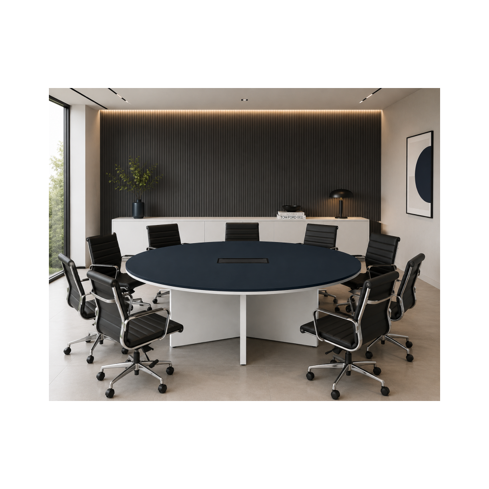 Mesa de Juntas Redonda para Oficina