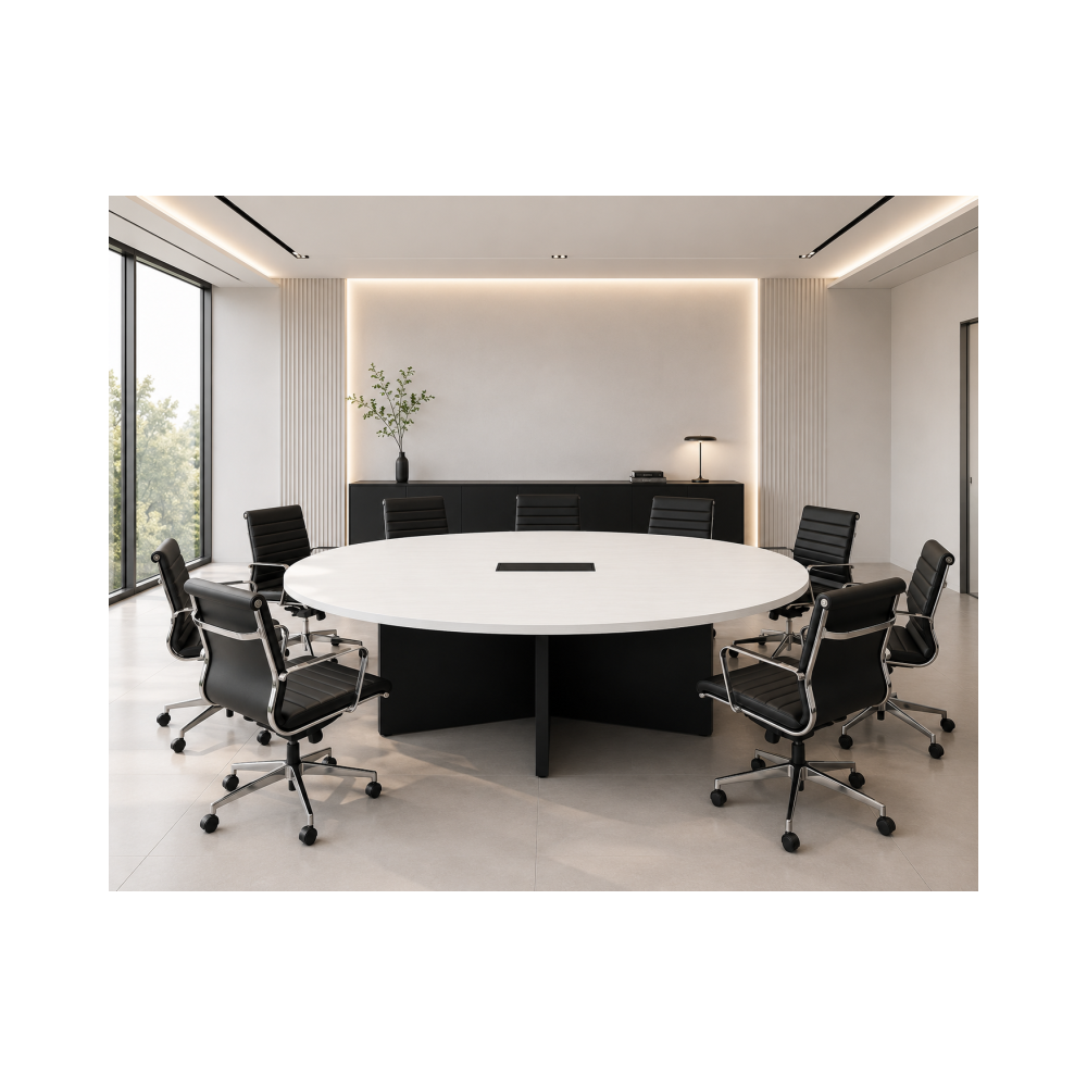 Mesa de Juntas Redonda para Oficina