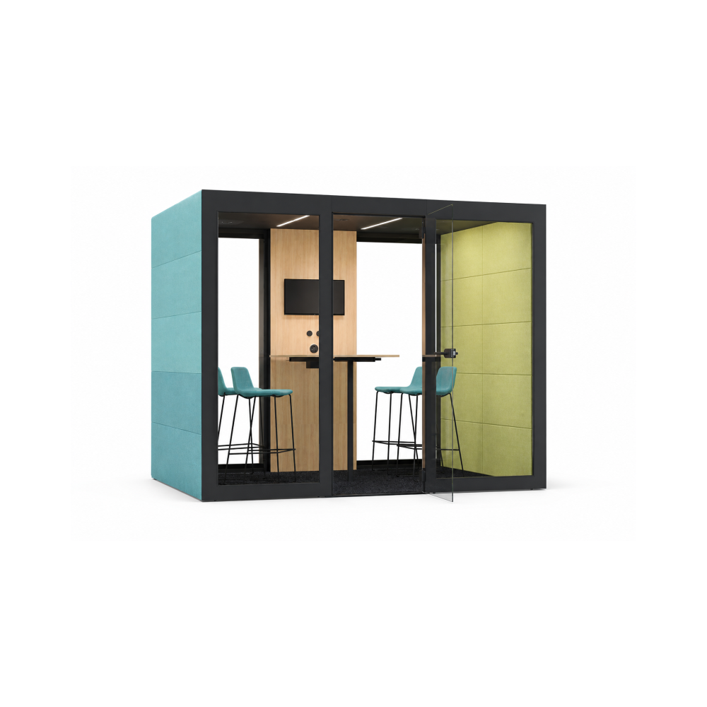 Mueble estación de trabajo de oficina Cabina COLLAB HUB