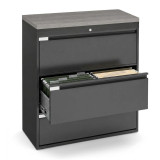 Archivero Metálico Horizontal Titan File 3 Archivero para Oficina de 3 Gavetas con Cerradura