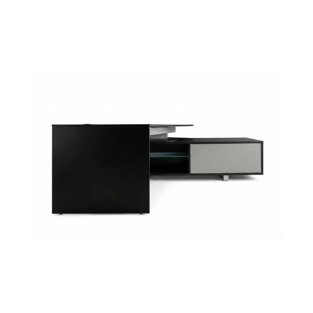 Escritorio Directivo de oficina muebles Fusion Black