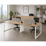 Estación de Trabajo de oficina Lineal WoodLine Pro 6