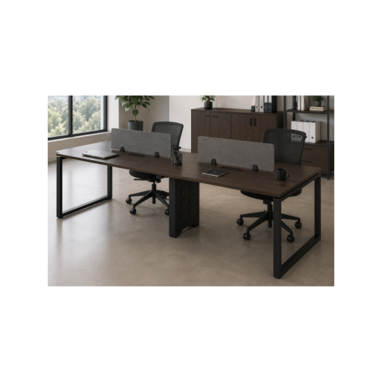 Estación de Trabajo de oficina Lineal WoodLine Pro 6