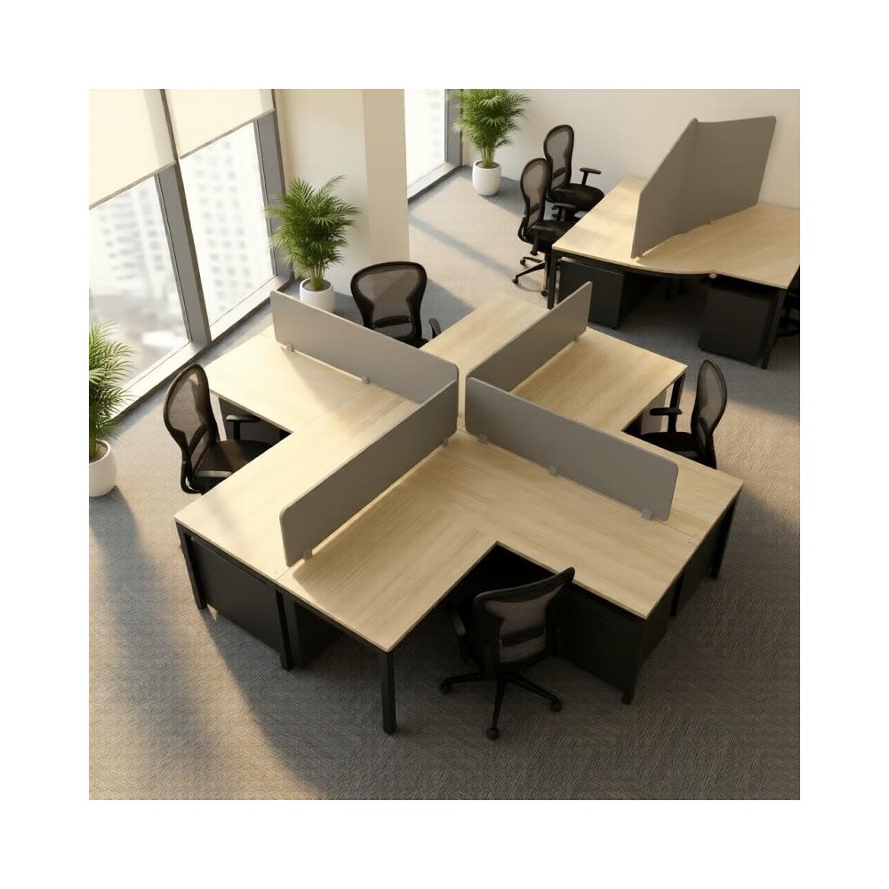 Estacion de trabajo de oficina de cubiculo