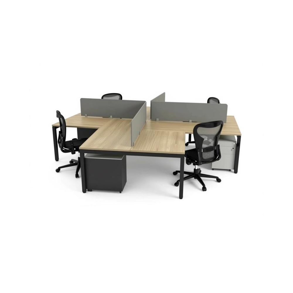 Estacion de trabajo de oficina de cubiculo