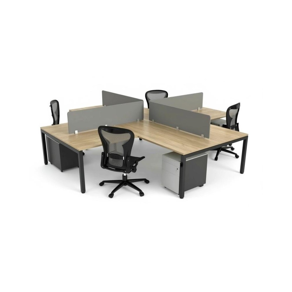 Estacion de trabajo de oficina de cubiculo