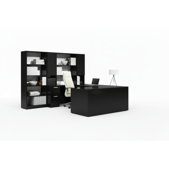 Escritorio de oficina BLACK LU NOVO