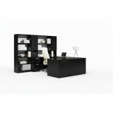Escritorio de oficina BLACK LU NOVO