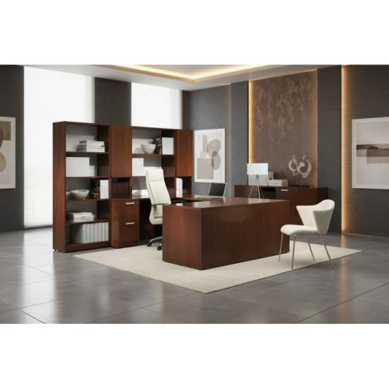Escritorio de oficina BLACK LU NOVO