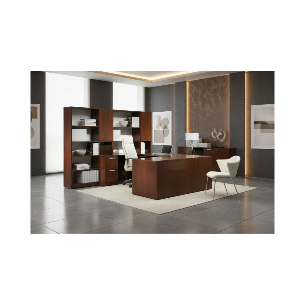 Escritorio de oficina BLACK LU NOVO