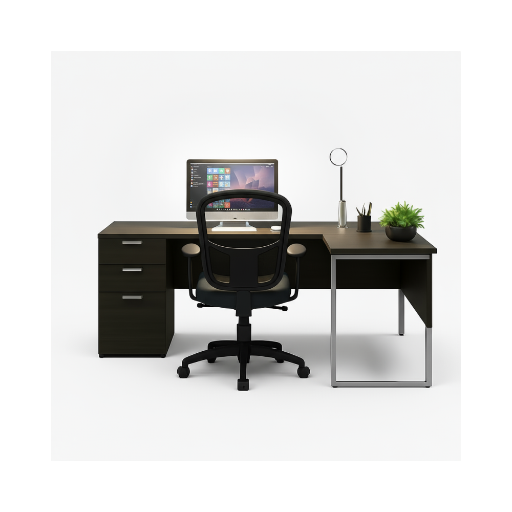 Escritorio Corner Gray
