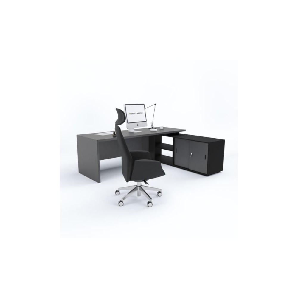 Escritorio De Oficina Black Combinator