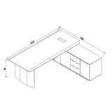 Imperial - Escritorio de oficina