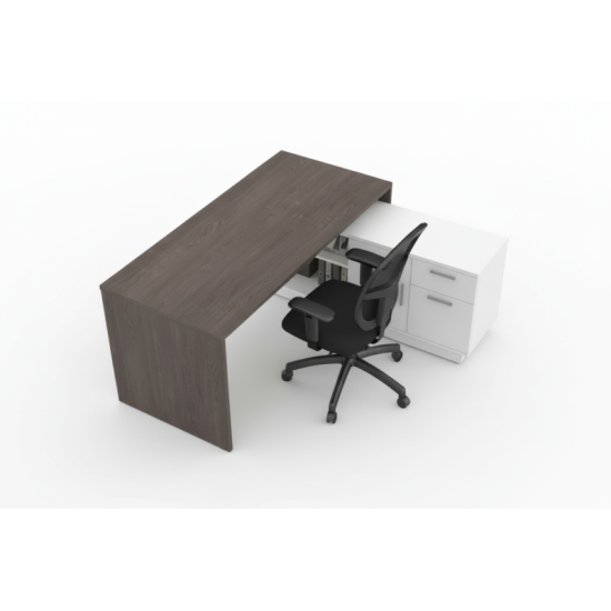 Escritorio Para Computadora De Madera En Forma De L